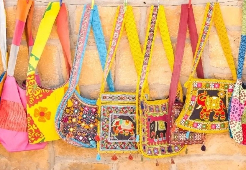 Rajasthani hancrafted tote bags