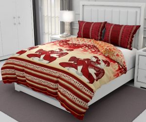 Porcine Cotton Bed sheet by Nandini Handicrafts Jaipur