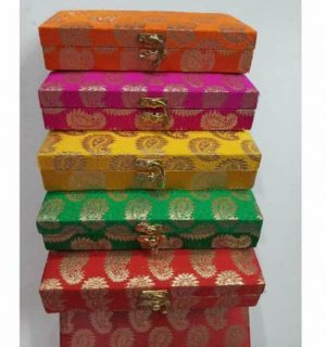Zari work Cash and Gift Boxes by nandini Handicrafts Jaipur